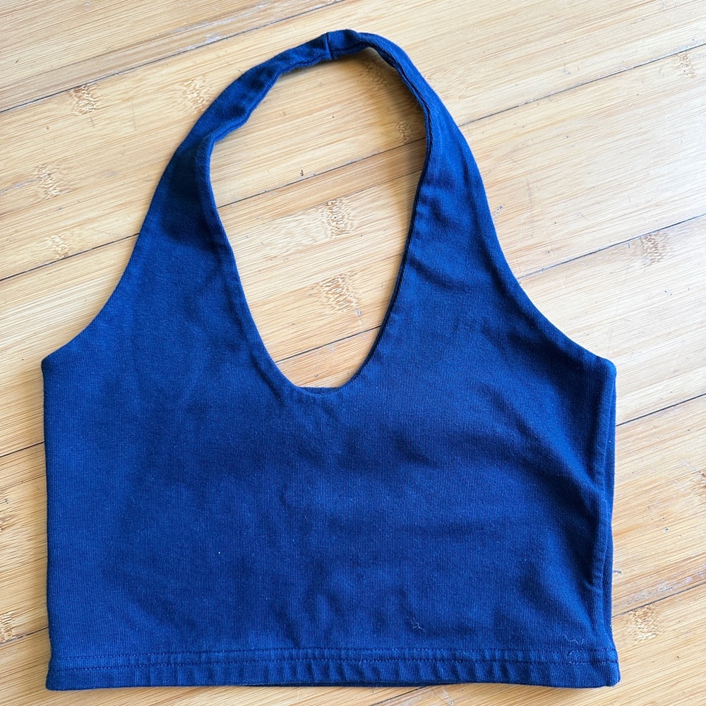 Brandy Melville Black Crop Top